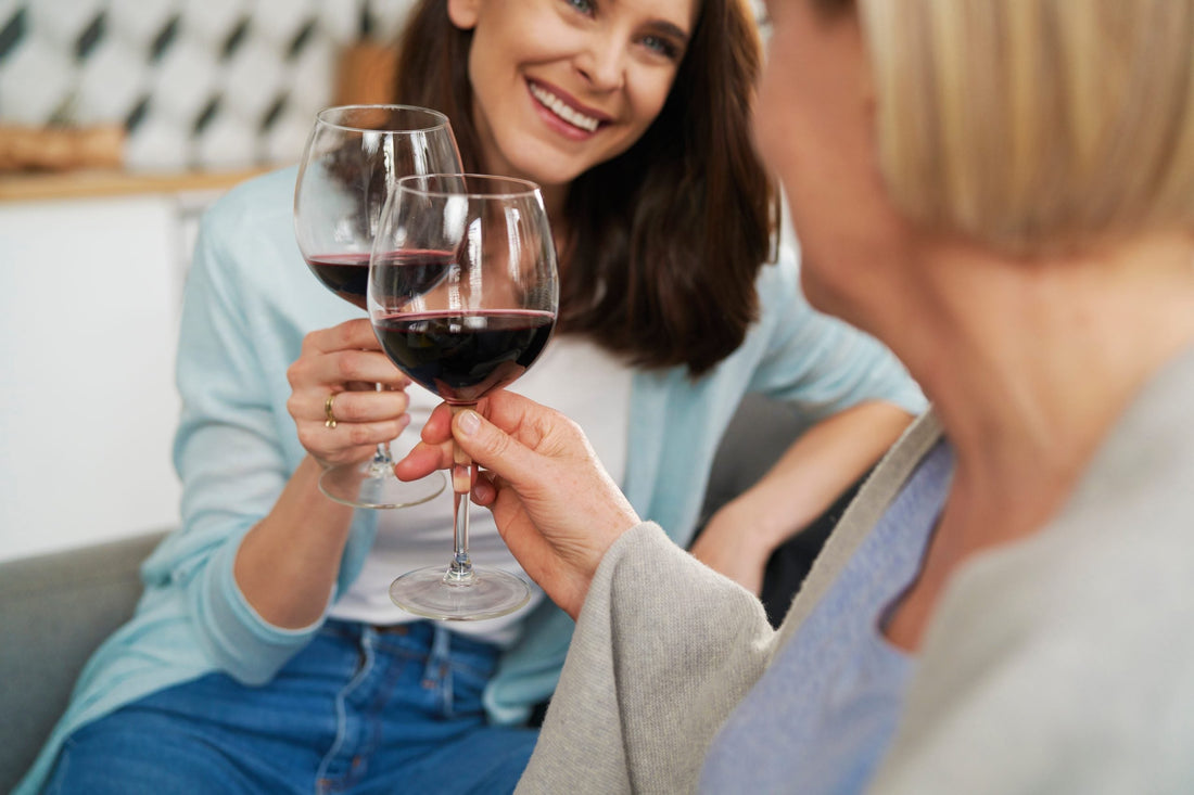 MOMENTOS INOLVIDABLES CON MAMÁ Y EL VINO