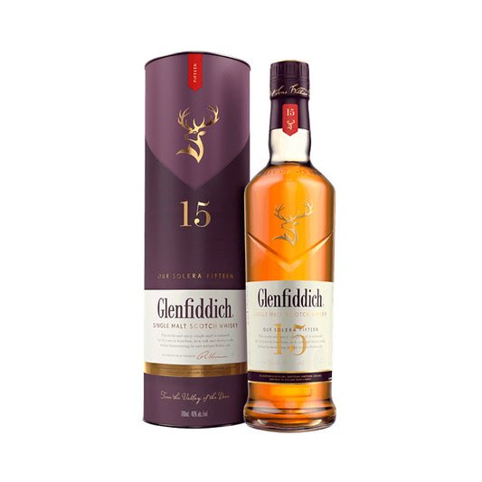 Glenfiddich 15 Años Single Malt 750cc Whisky