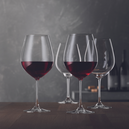 Spiegelau Set 4 Copas Salute Burgundy