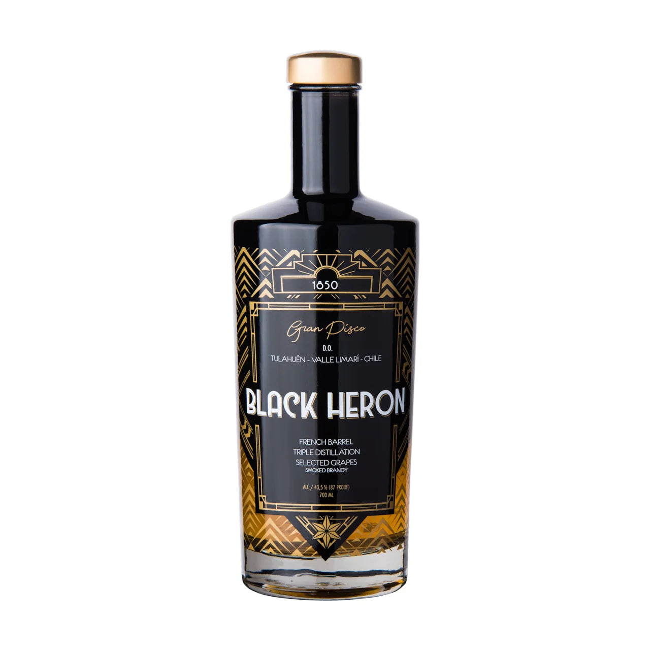 Pisco Black Heron Gran Pisco 43,5° 700cc