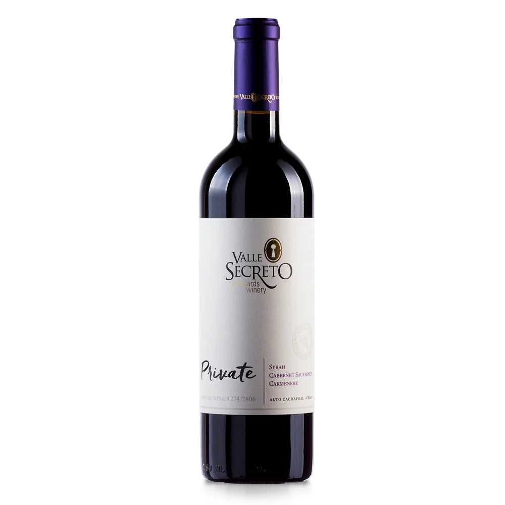 Valle Secreto Private Syrah / Carmenere / Cabernet Sauvignon 2021